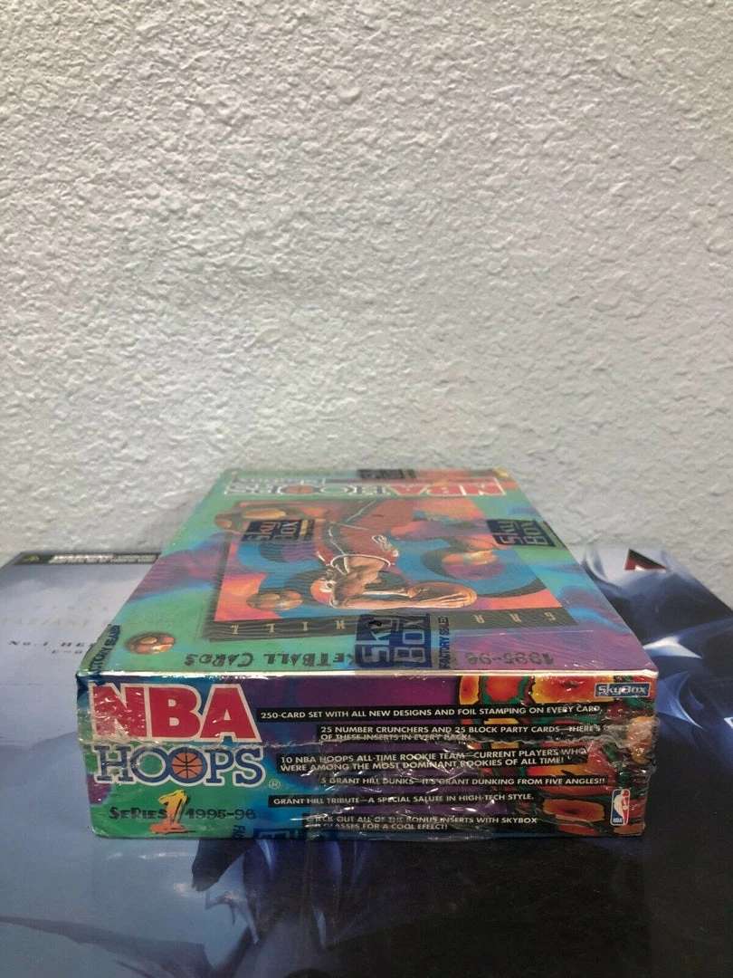 Toystops 1995-96 HOOPS NBA Basketball Series 1 Skybox Cards BOX NEW/SEALED 6 Toystops 1995-96 HOOPS NBA Basketball Series 1 Skybox Cards BOX NEW/SEALED