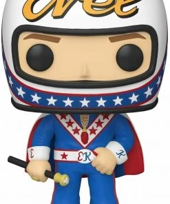Funko POP! Icons EVEL KNIEVEL Wearing Cape CHASE Figure W/ Protector