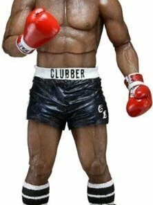 Action Figures Rocky 3 Clubber Lang Black Shorts 7in Action Figure NECA Toys NEW