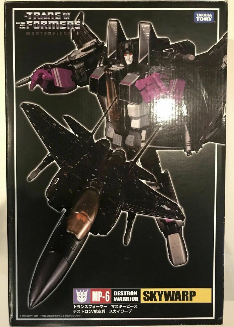 Takara Tomy Transformer Masterpiece MP-6 MP6 Skywarp 100% Authentic US Seller 3 Takara Tomy Transformer Masterpiece MP-6 MP6 Skywarp 100% Authentic US Seller