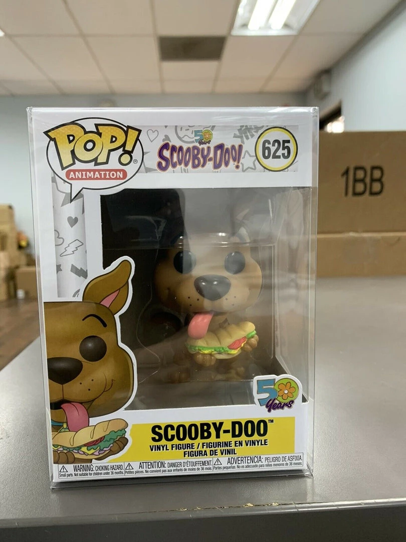 Funko POP! Animation SCOOBY-DOO With Sandwich Figure #625 W/ Protector 3 Funko POP! Animation SCOOBY-DOO With Sandwich Figure #625 W/ Protector