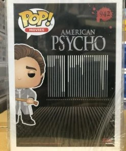 Funko POP! American Psycho PATRICK BATEMAN Chase Figure #942 W/ Protector MINT