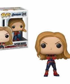Funko POP! Marvel: Avengers Endgame CAPTAlN MARVEL Figure #459 DAMAGE BOX 12 Funko POP! Marvel: Avengers Endgame CAPTAlN MARVEL Figure #459 DAMAGE BOX