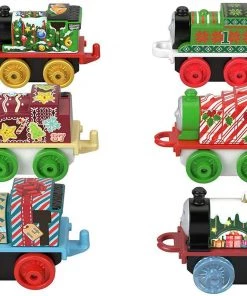 Fisher-Price Thomas Friends MINIS 2018 Holiday Advent Calendar Vehicle Playset DAMAGE BOX Playsets & Toys