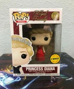 Funko POP! Royals: Royal Family DIANA Princess Of Wales CHASE #03 W/ Protector