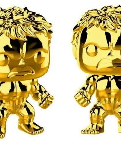 Funko Pop Marvel: Marvel Studios 10 - Hulk (Gold Chrome) Figure IN STOCK