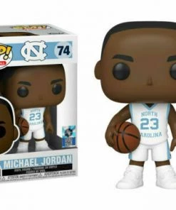 Funko POP! MICHAEL JORDAN University North Carolina Away #74 DAMAGE BOX