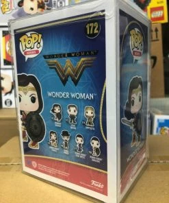 Funko POP! Heros: DC Comics WONDER WOMEN Figure #172 W/ Protector