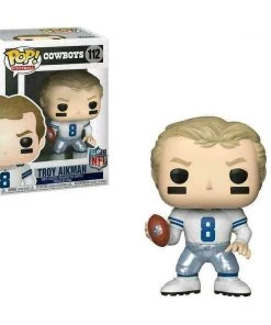 Funko POP! NFL Legends: TROY AIKMAN Cowboys Figure #112 W/ Protector