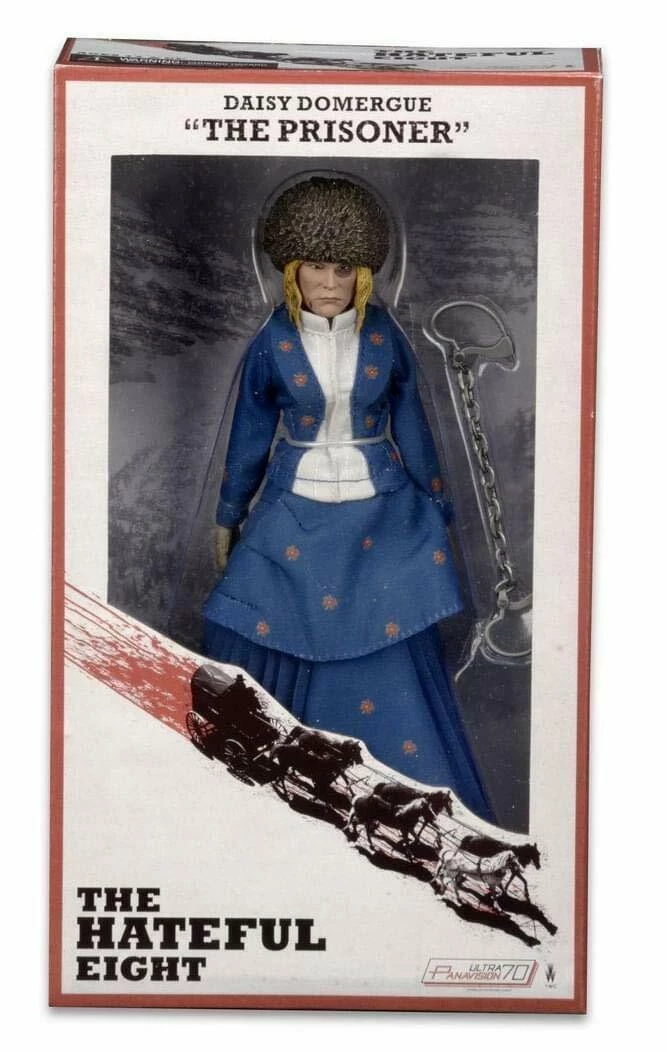 DAISY DOMERGUE "THE PRISONER" The Hateful Eight 8" Inch Clothed Figure Neca 2016 3 DAISY DOMERGUE "THE PRISONER" The Hateful Eight 8" Inch Clothed Figure Neca 2016