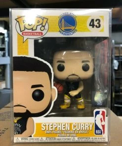 Funko POP! NBA Warriors STEPHEN CURRY Figure #43 W/ Protector