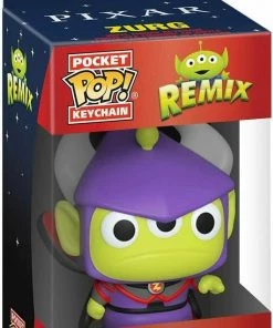 Keychains Funko Pocket Pop Keychain Remix Zurg Alien Toy Story Movie New HTF