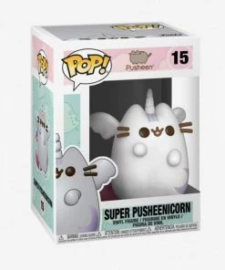Funko POP! Animation: Pusheen SUPER PUSHEENICORN Figure #15 W/ Protector