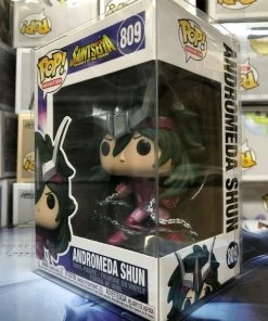 Funko POP! Saint Seiya: Knights Of The Zodiac ANDROMEDA SHUN #809 W/ Protector