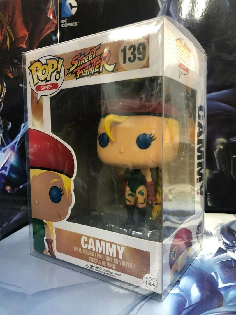 Toystops Funko POP! Games: Street Fighter CAMMY Figure #139 W/ Protector 4 Toystops Funko POP! Games: Street Fighter CAMMY Figure #139 W/ Protector