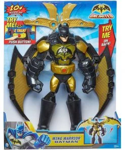 Mattel Batman Wing Warrior Batman Figure 10-Inch New DC