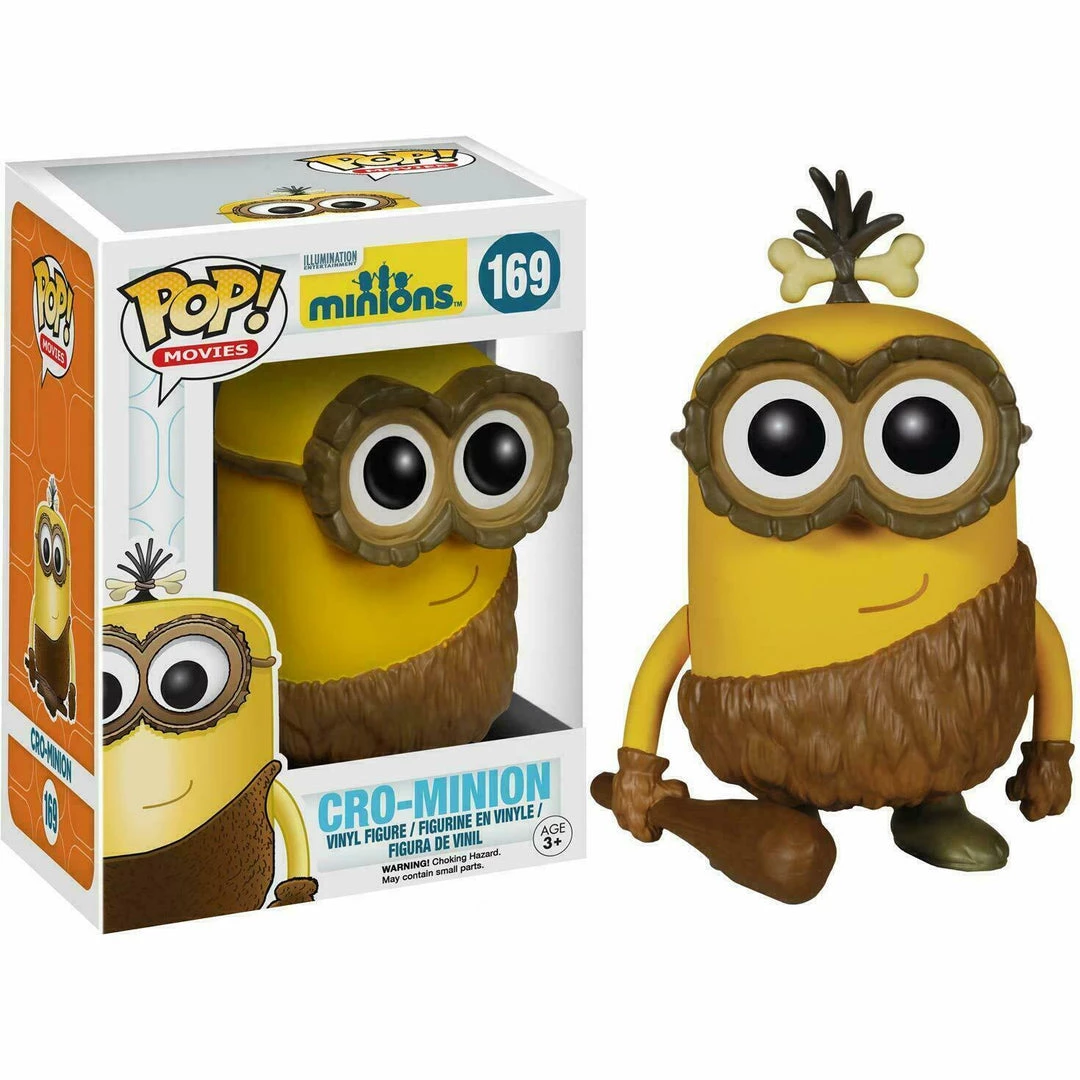Funko POP! Movies: Minions CRO-MINION Figure #169 DAMAGE BOX 3 Funko POP! Movies: Minions CRO-MINION Figure #169 DAMAGE BOX