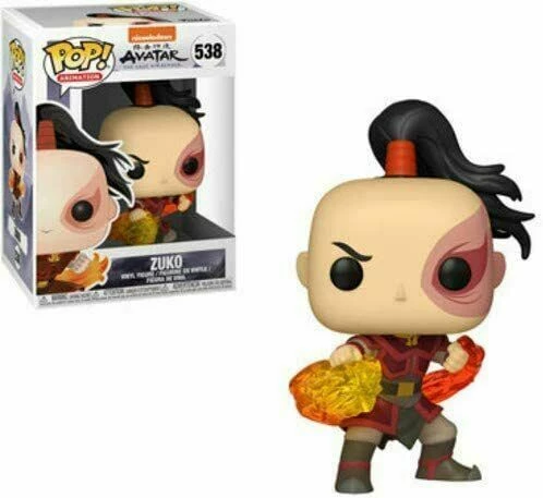 Funko POP! Animation: Avatar The Last Airbender ZUKO Figure #538 DAMAGE BOX 3 Funko POP! Animation: Avatar The Last Airbender ZUKO Figure #538 DAMAGE BOX
