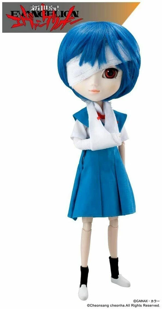 JUN Planning (Groove) Pullip X New Neon Genesis Evangelion Rei Ayanami Pullip Doll Official Figure 9 JUN Planning (Groove) Pullip X New Neon Genesis Evangelion Rei Ayanami Pullip Doll Official Figure