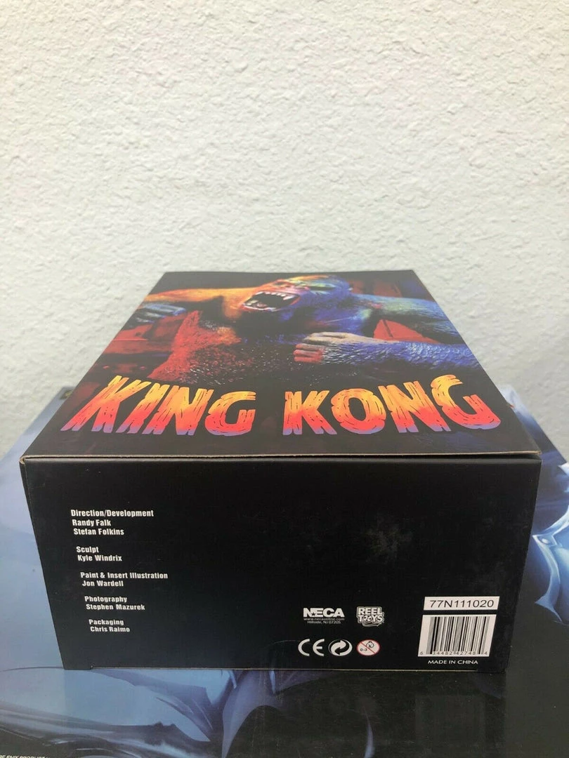 NECA Reel Toys Ultimate KING KONG Illustrated Version 7" Tall Action Figure 7 NECA Reel Toys Ultimate KING KONG Illustrated Version 7" Tall Action Figure