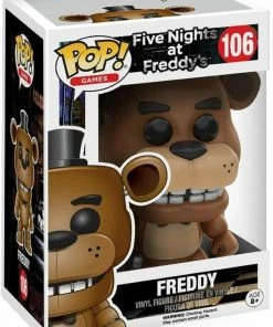 Funko POP! Five Nights At Freddy's FREDDY Figure #106 W/ Protector