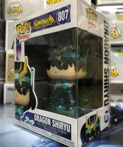 Funko POP! Anime: Saint Seiya DRAGON SHIRYU Figure #807 W/ Protector