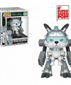 Funko POP! Anime: Rick & Morty 6 Inch SNOWBALL Figure #568 W/ Protector