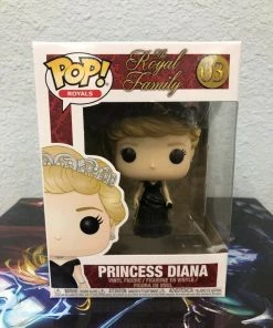 Funko POP! Royals: Royal Family DIANA Princess Of Wales Figure #03 W/ Protector