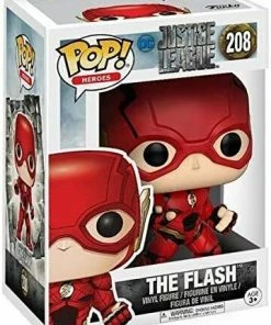 Funko POP! Movies: DC Justice League - The Flash Figure W/ Protector