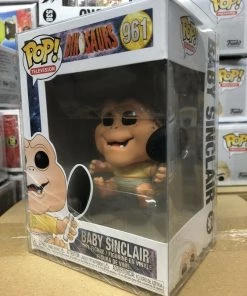 Funko POP! Television: Dinosaurs BABY SINCLAIR Figure #961 W/ Protector