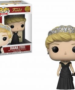 Funko POP! Royals: Royal Family DIANA Princess Of Wales Figure #03 W/ Protector