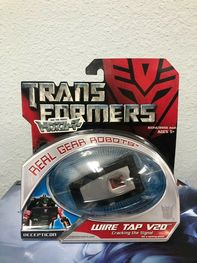 Toystops Takara TOMY Transformers Rea Gear Robots WIRE TAB V20 Decepticon Figure 3 Toystops Takara TOMY Transformers Rea Gear Robots WIRE TAB V20 Decepticon Figure