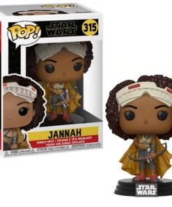 Toystops Funko POP! Star Wars JANNAH Figure #315 MINOR DAMAGE BOX