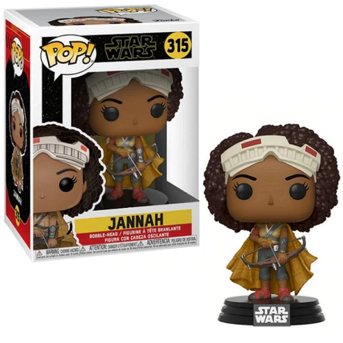 Toystops Funko POP! Star Wars JANNAH Figure #315 MINOR DAMAGE BOX 3 Toystops Funko POP! Star Wars JANNAH Figure #315 MINOR DAMAGE BOX