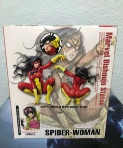 Figures & Bishoujo Statues KOTOBUKIYA Marvel SPIDER-WOMAN Bishoujo Statue 1/7 Scale