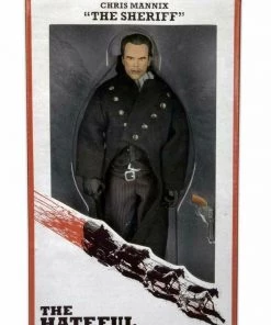 NECA The Hateful Eight Chris Mannix "The Sheriff" Walton Goggins 8" Action Figure Action Figures