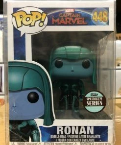 Funko Pop! MARVEL Captain Marvel: Ronan #448 Specialty Series W/ Protector