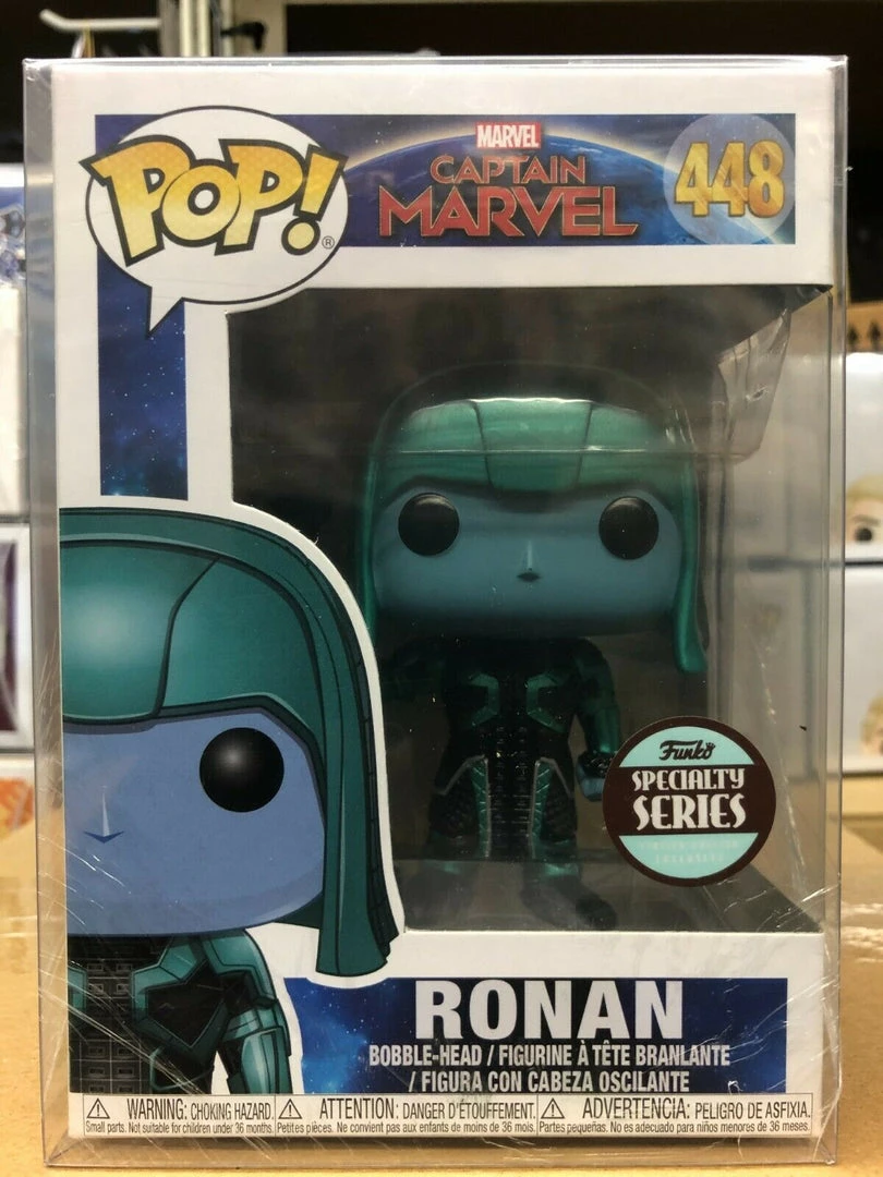 Funko Pop! MARVEL Captain Marvel: Ronan #448 Specialty Series W/ Protector 3 Funko Pop! MARVEL Captain Marvel: Ronan #448 Specialty Series W/ Protector
