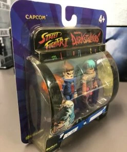 Capcom Street Fighter II Minimates Series 1 DEMITRI Vs MORRIGAN Mini Figures