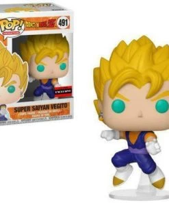 Funko POP! AAA Exclusive Dragon Ball Z - Super Saiyan Vegito #491 DAMAGE BOX