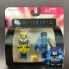 DC Direct Minimates Series 2 BOOSTER GOLD Vs BLUE BEETLE Mini Figures