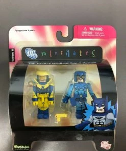 DC Direct Minimates Series 2 BOOSTER GOLD Vs BLUE BEETLE Mini Figures
