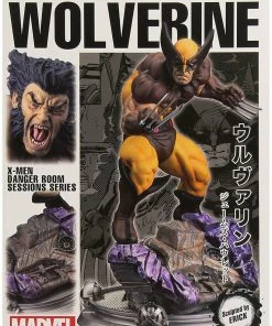 NEW Kotobukiya X-Men Wolverine Brown Costume Danger Room Session Fine Art Statue Figures & Bishoujo Statues