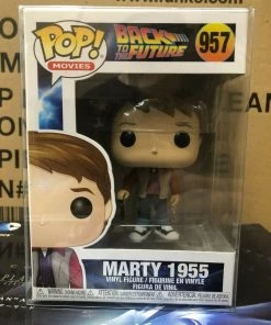 Funko POP! Movies: Back To The Future MARTY 1955 Figure #957 W/ Protector