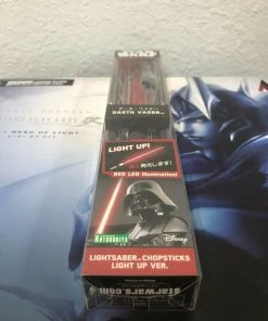 Kotobukiya Co., Ltd. Kotobukiya Star Wars Darth Vader RED LED Light Up Lightsaber Chopsticks