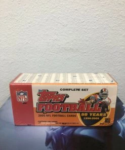 Toystops Collectible Cards 2005 TOPPS NFL Football Cards 50 Years 1956-2005 Complete Set BOX NEW/SEALED