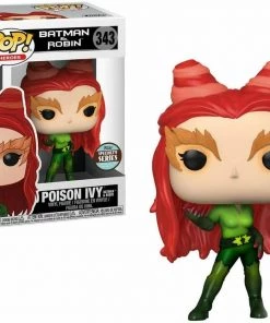 Funko POP! Heroes: Batman & Robin POISON IVY Exclusive Figure #343 W/ Protector