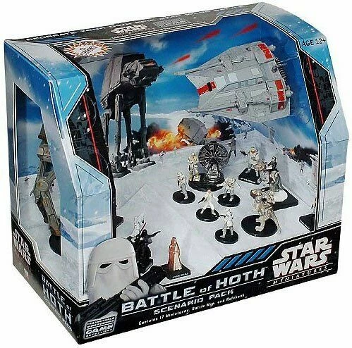 Kenner Star Wars Miniatures Battle Of Hoth Scenario Pack NEW SEALED 2 Kenner Star Wars Miniatures Battle Of Hoth Scenario Pack NEW SEALED