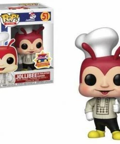 Funko Pop Ad Icons Jollibee In Barong #51 Philippine Figure W/ .5 Mm Protector