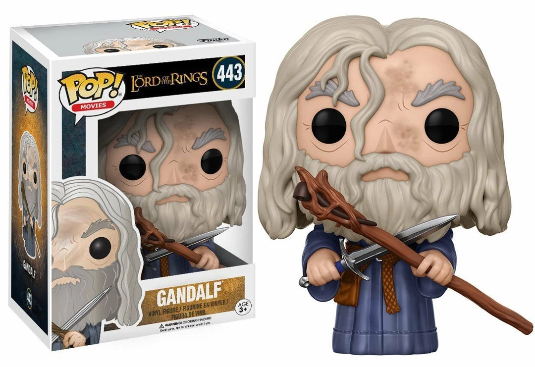 Funko POP! Movies: The Lord Of The Rings GANDALF Figure #443 W/ Protector 7 Funko POP! Movies: The Lord Of The Rings GANDALF Figure #443 W/ Protector